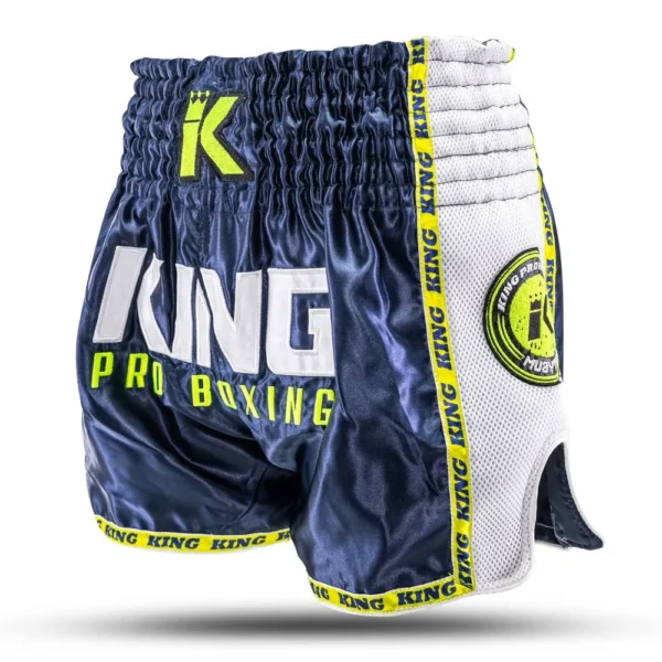 King Pro Boxing Spodenki Muay Thai KPB NEON 2
