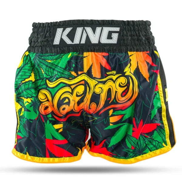 King Pro Boxing Spodenki Muay Thai KPB WEED