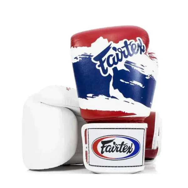 Fairtex Rękawice Bokserskie ze skóry naturalnej BGV1 Thai Pride