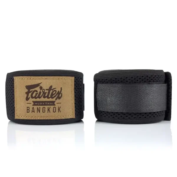 Fairtex Owijki Bokserskie - Bandaże HW4 Czarne 4,5m