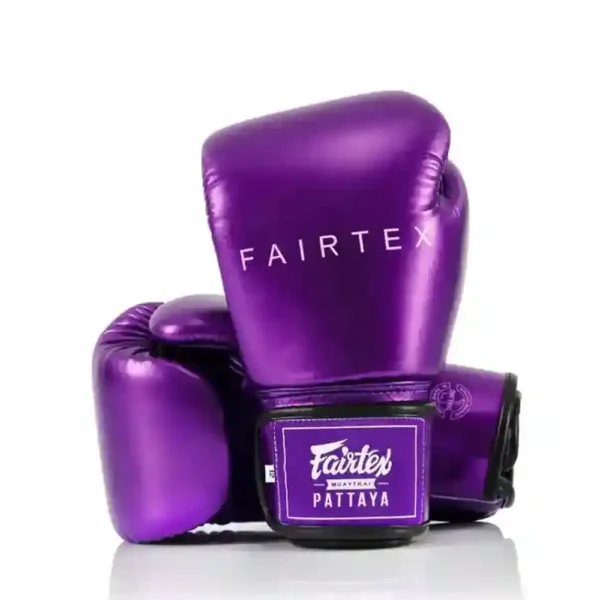 Fairtex Rękawice Bokserskie BGV22 Metalic Fioletowe