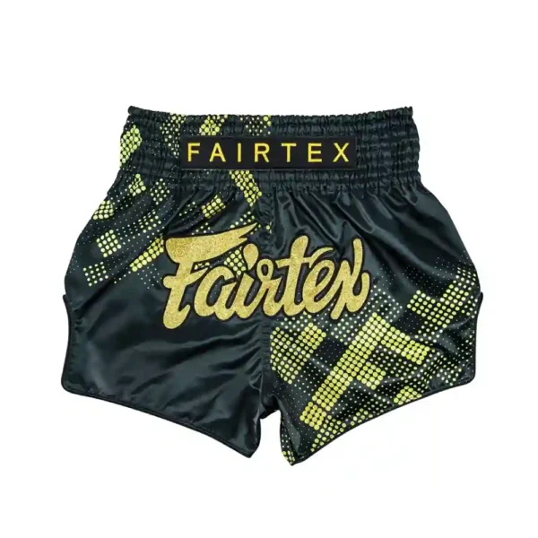 Fairtex Spodenki Muay Thai BS1931 Czarne/Złote