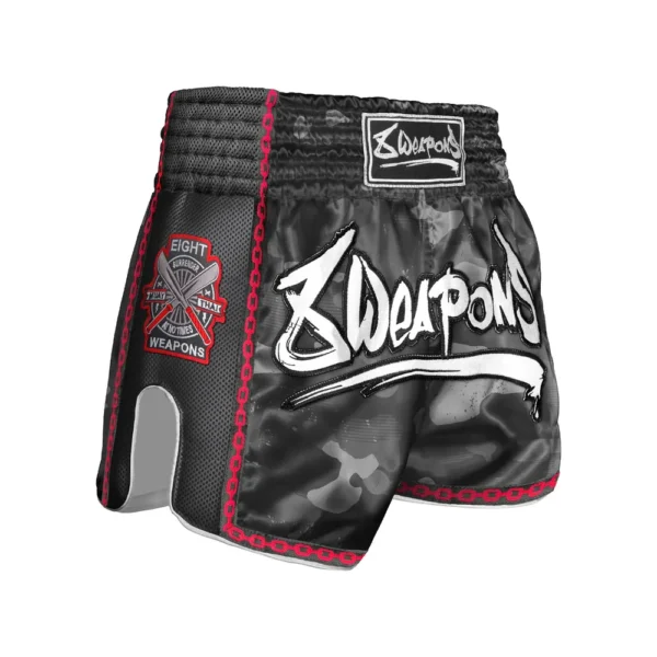 8 WEAPONS spodenki Muay Thai, Urban Camo 2.0