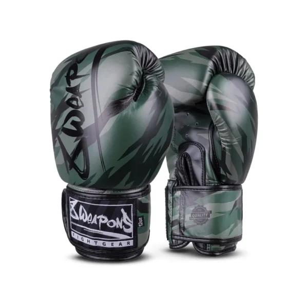 8 WEAPONS rękawice bokserskie woodland camo