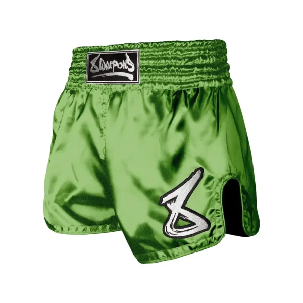 8 WEAPONS spodenki Muay Thai Strike zielone