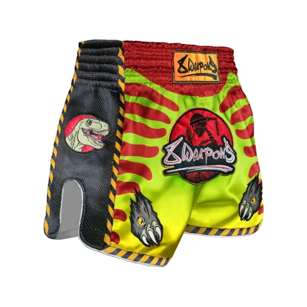 8 WEAPONS spodenki Muay Thai, Jurassic