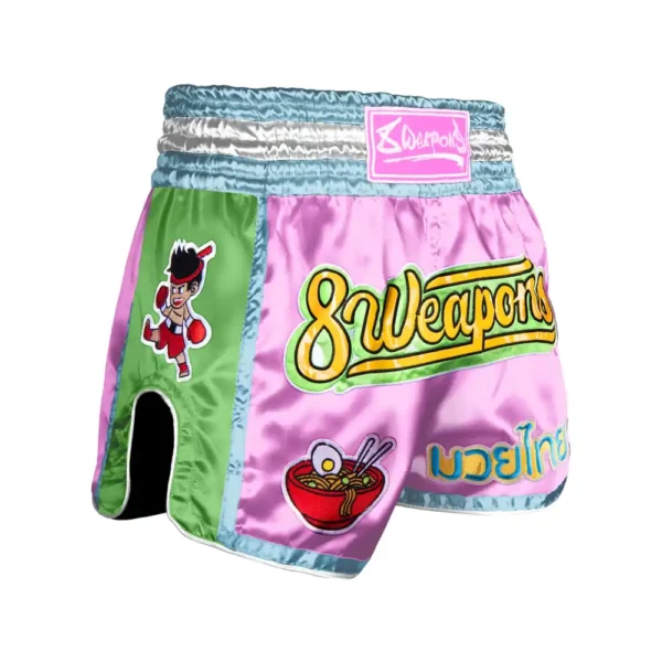 8 Weapons Spodenki Muay Thai Yummy pink