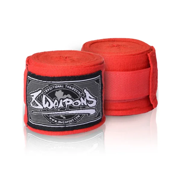 8 Weapons Owijki Bokserskie – Bandaże czerwone 5M