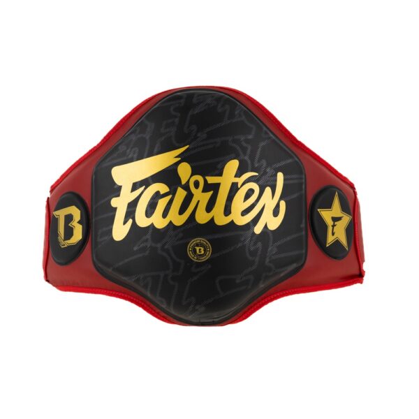Fairtex x Booster pas trener FXB BP Czarno/czerwony