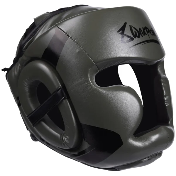 8 Weapons Kask Bokserski Unlimited Oliwkowy