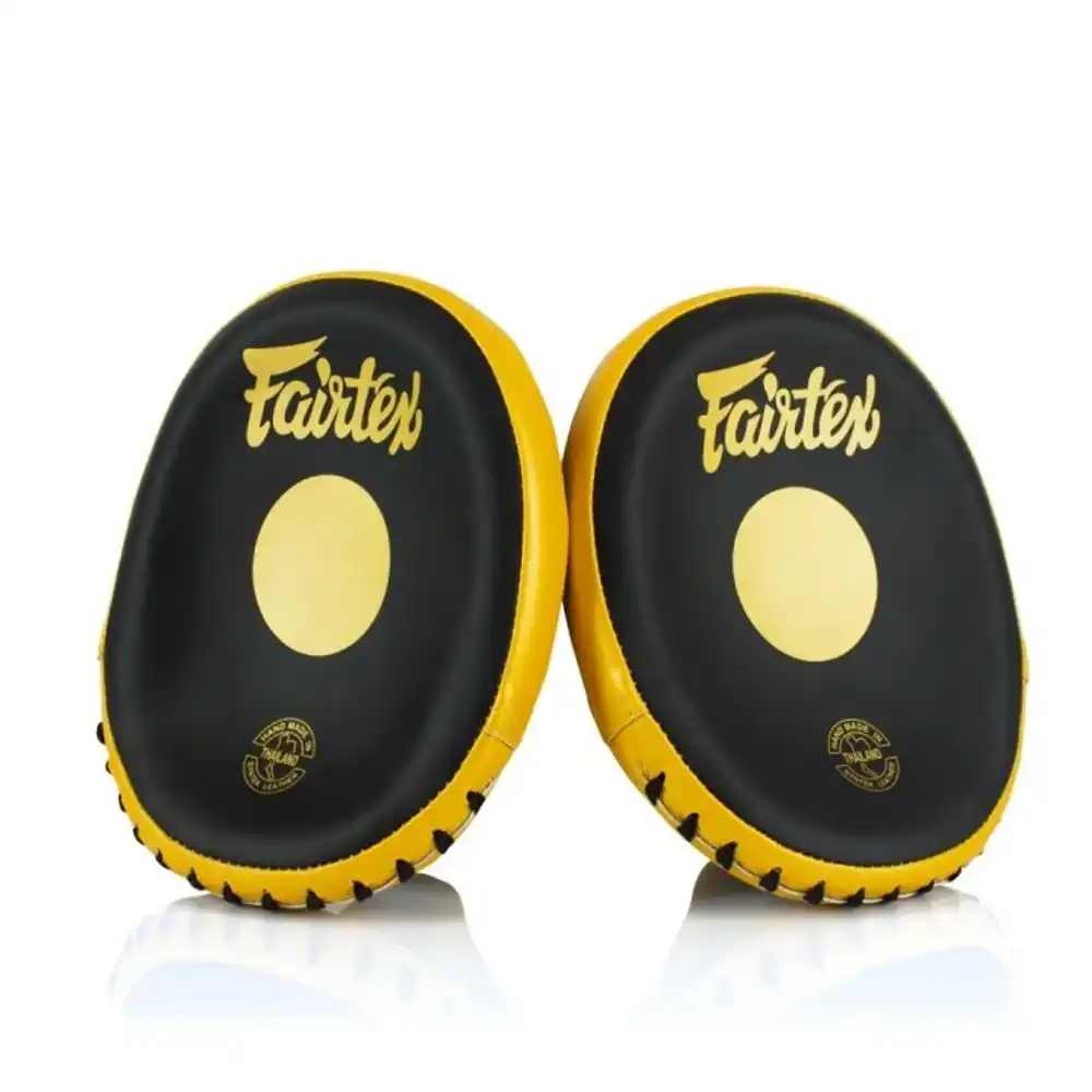 Fairtex Tarcze Bokserskie FMV15 Czarne/Złote