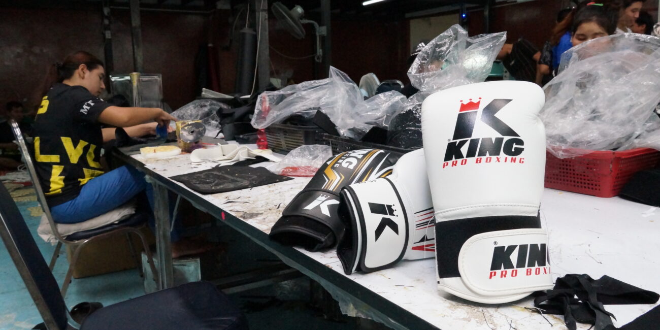 King Pro Boxing produkcja rękawic bokserskich