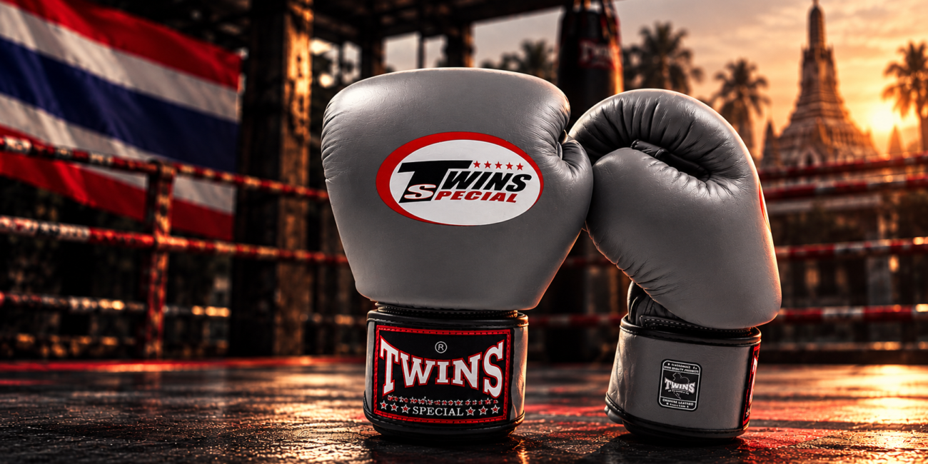 Twins Special rękawice bokserskie model BGVL 3 Szare